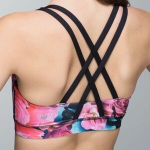 Lululemon Secret Garden Floral Energy Sports Bra‎